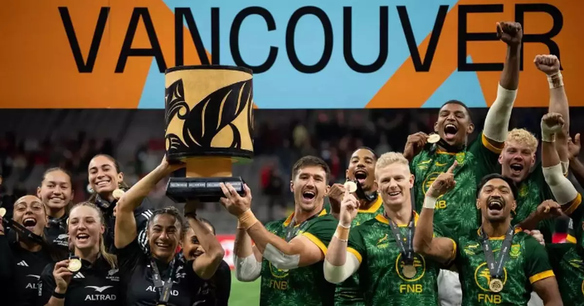 South Africa men, New Zealand women win at the Vancouver Sevens