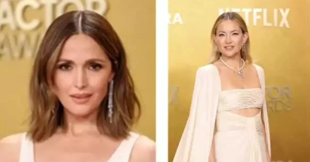 Jessie Buckley, Rose Byrne, Kate Hudson and Michelle Williams Wear Desert Diamonds on The Red Carpet at The 32nd Actors Awards