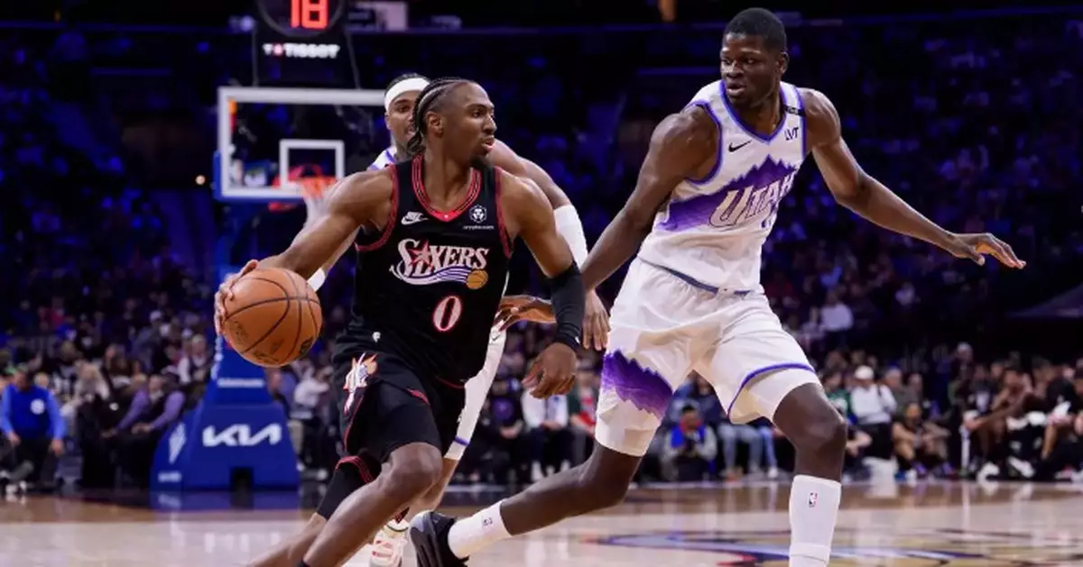 76ers All-Star Tyrese Maxey sidelined at least 3 weeks with finger tendon injury