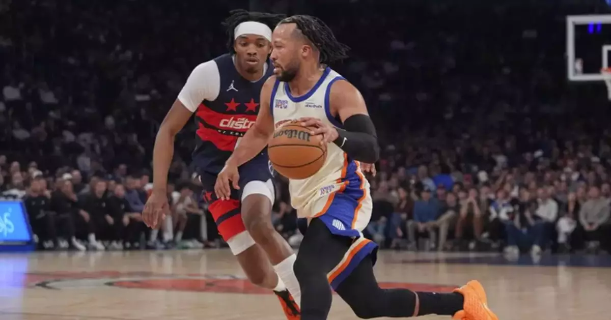 Knicks rout Wizards 145-113 to win their 6th straight and send Washington to its 16th straight loss