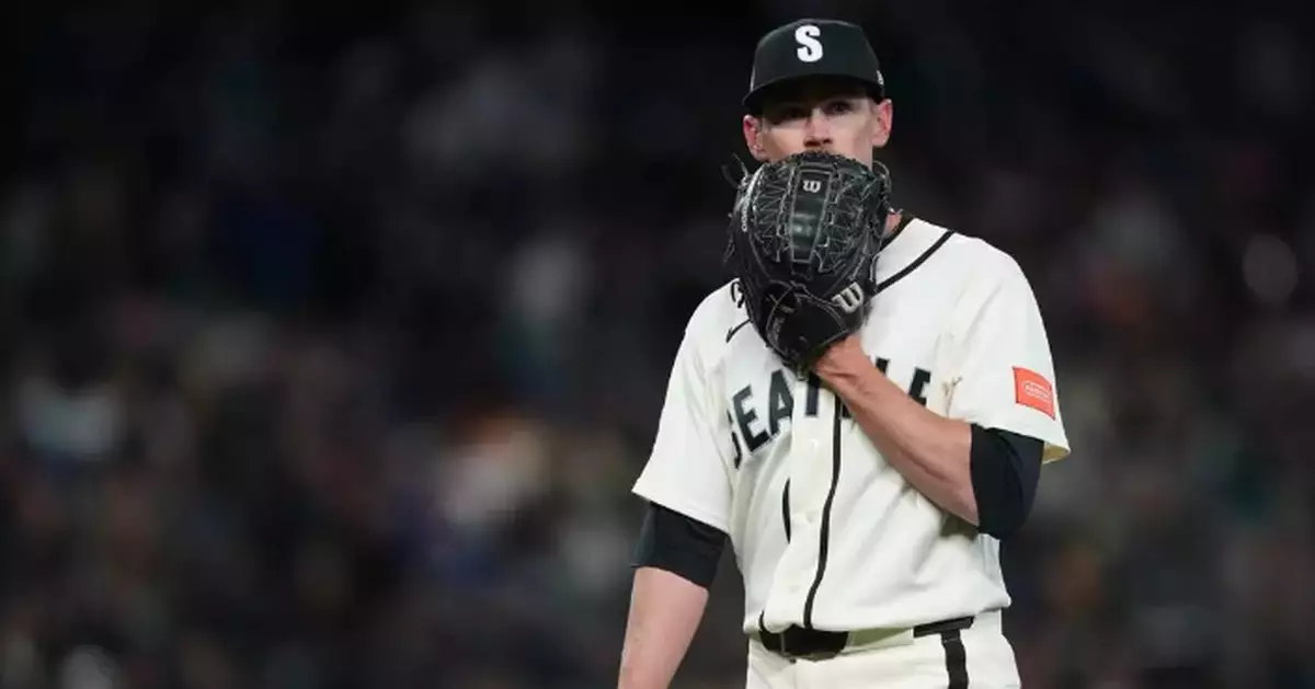 Hancock tosses 6 no-hit innings, Donovan homers as Mariners beat Guardians 8-0