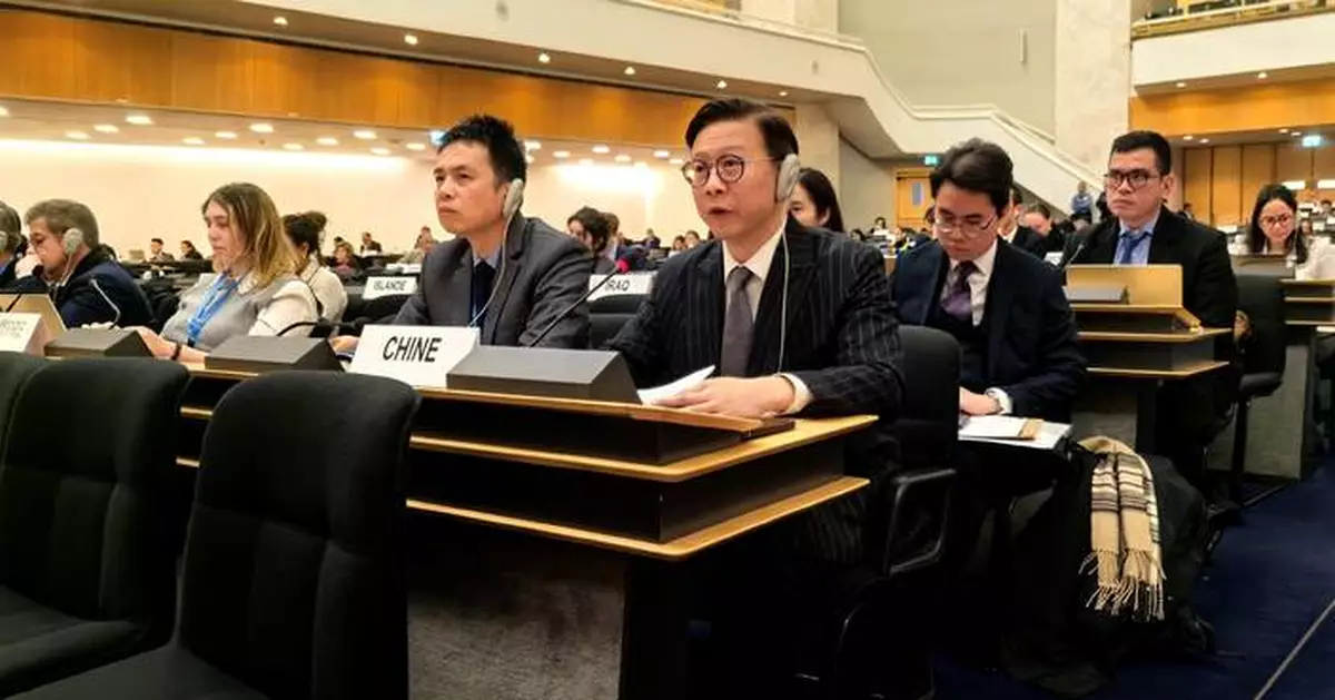 Hong Kong's Deputy Secretary for Justice Addresses Human Rights Council, Defends National Security Law and Legal System.