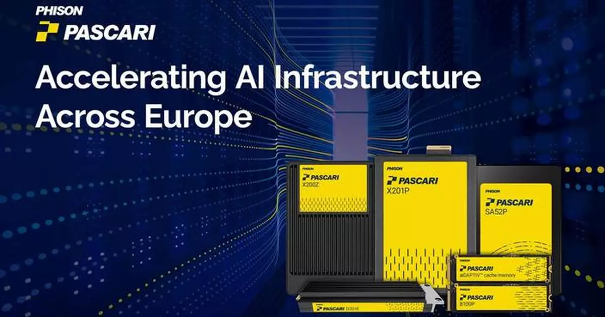 Phison Expands Pascari Ecosystem in the EU to Accelerate AI Infrastructure