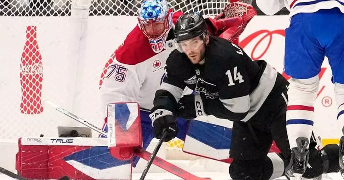 Juraj Slafkovsky, Nick Suzuki lead Canadiens' late comeback for a 4-3 win over the Kings