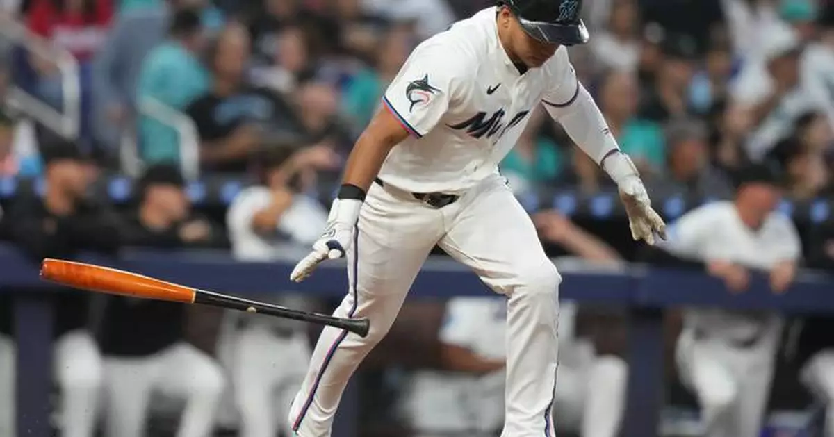 Sanoja's 3 hits and Alcantara's solid start help Marlins beat Rockies 2-1