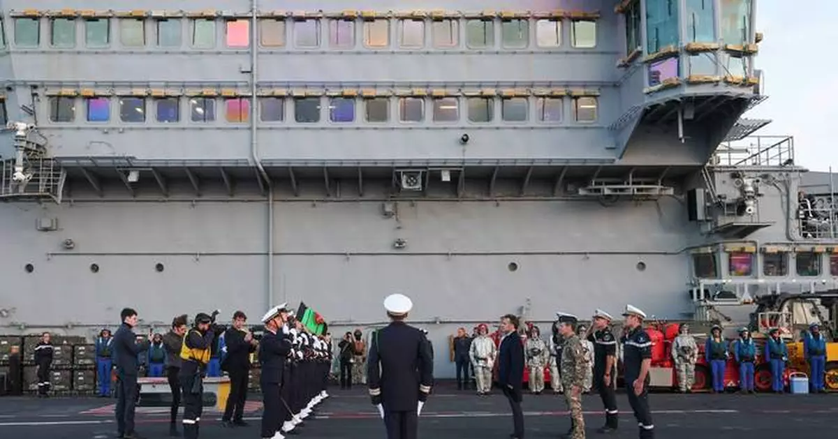 France takes 'appropriate measures' after sailor's jogging app exposes aircraft carrier's location