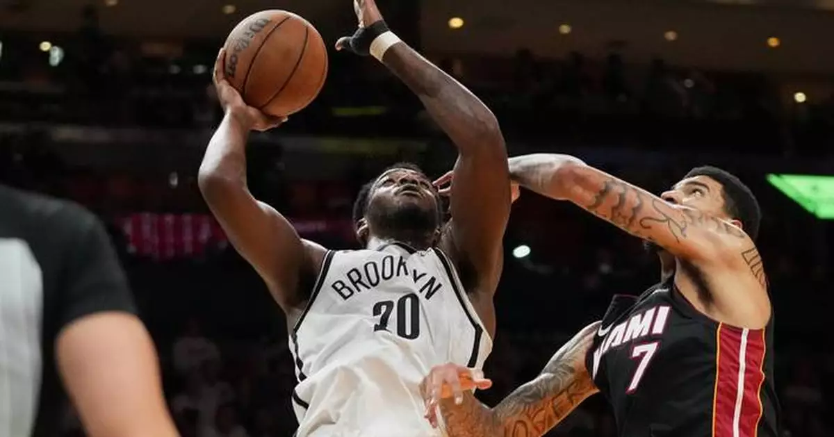 Nets backup center Day'Ron Sharpe to have season-ending surgery for torn ligament in his thumb