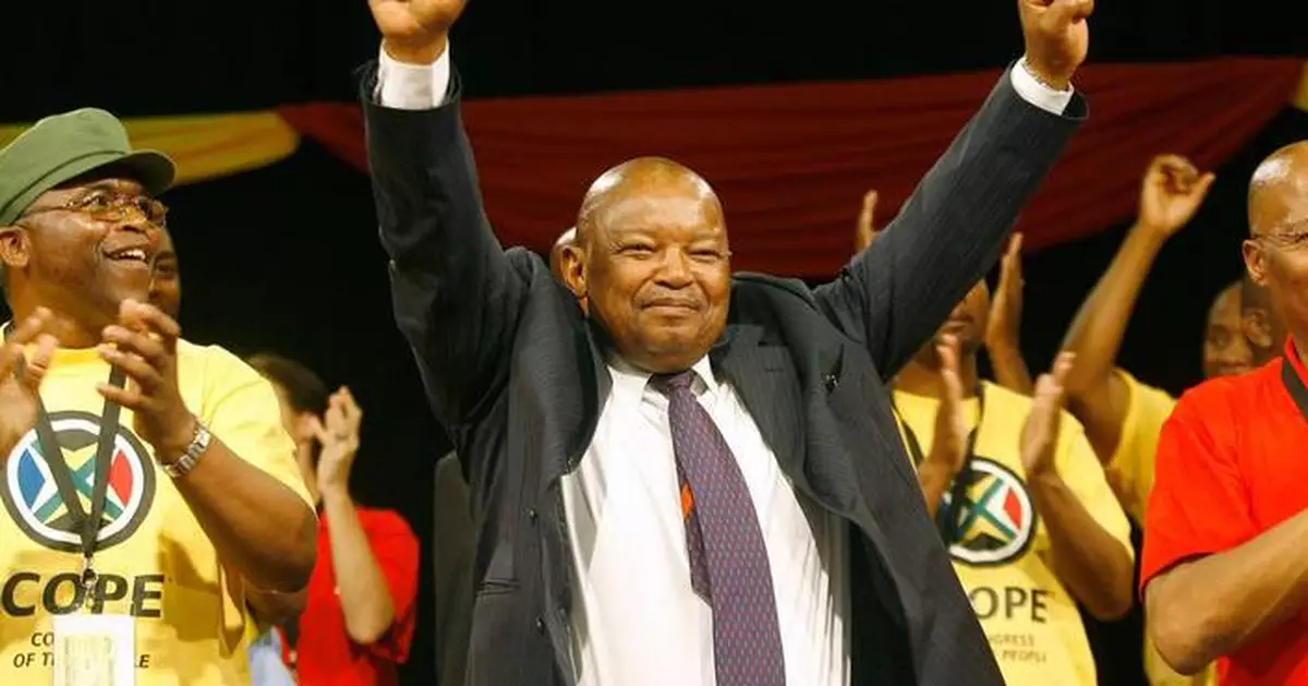 South Africa's anti-apartheid veteran and ex-defense minister Mosiuoa 'Terror' Lekota dies at 77