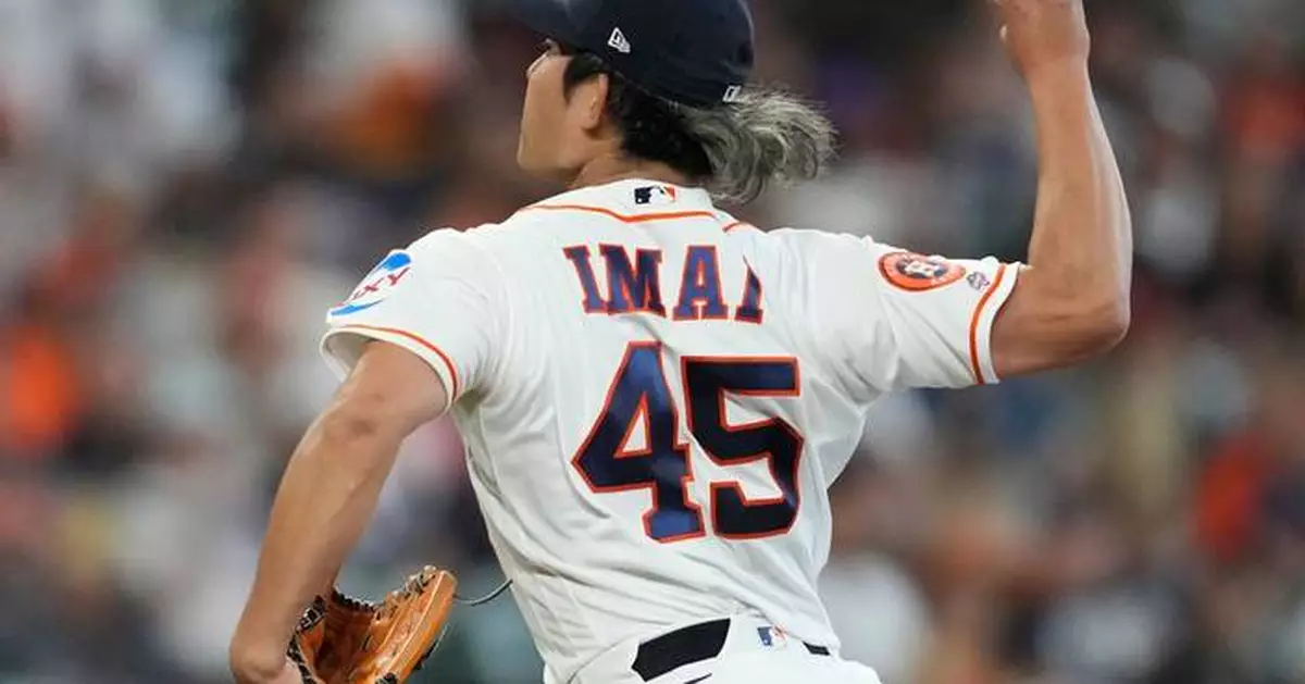 Astros starter Tatsuya Imai admits nerves in major league debut against Angels