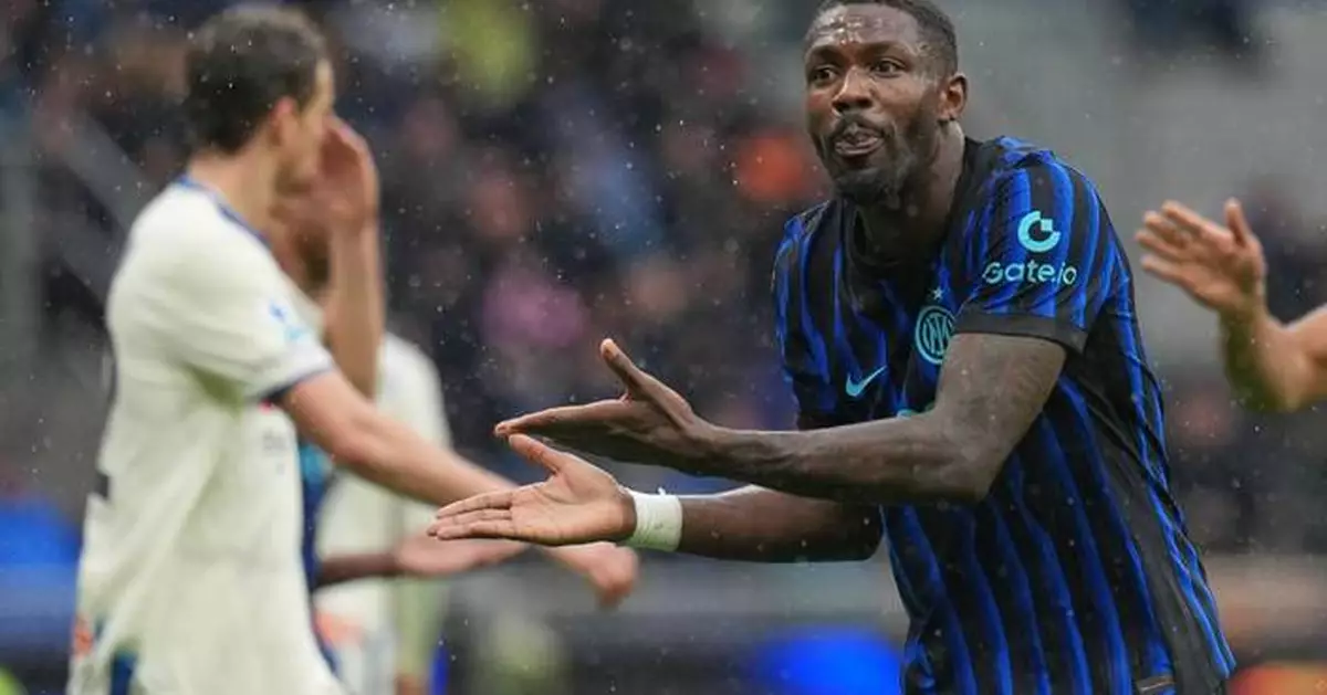 Serie A leader Inter held 1-1 by Atalanta, giving AC Milan chance to reduce gap