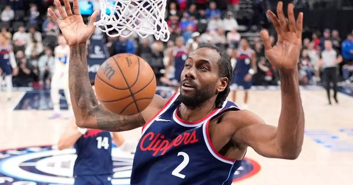 Leonard scores 29 as the Clippers beat the Pacers 130-107 for a third straight win
