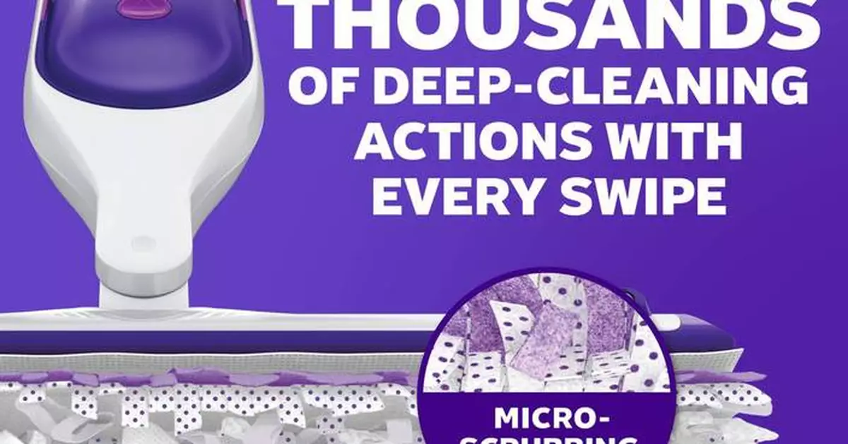With 10,000+ Micro-Scrubbing Dots, The New Swiffer PowerMop Delivers a Deeper, More Satisfying Clean