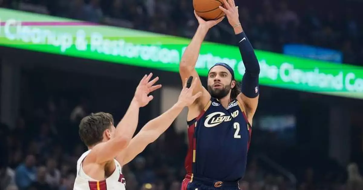 Max Strus makes eight 3s scores 29, Jarrett Allen returns as Cavs roll to 149-128 win over Heat