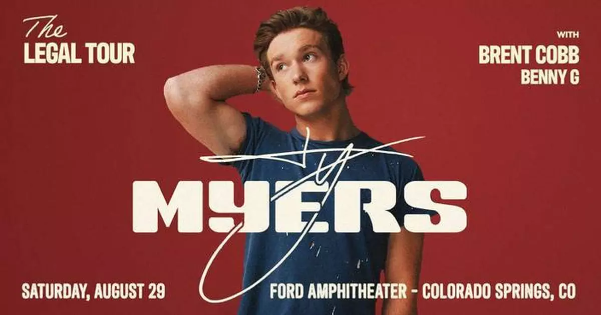 VENU Announces Ty Myers at Ford Amphitheater, Adding to Growing 2026 Concert Season