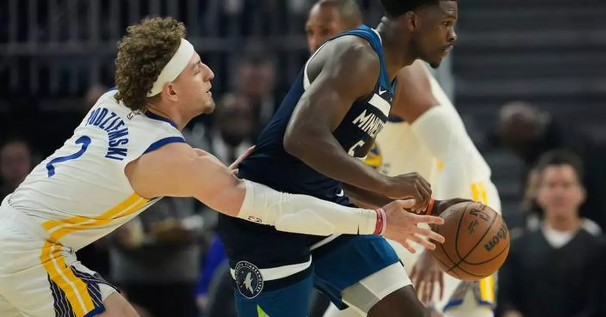 Anthony Edwards' 42 points lead Timberwolves to 127-117 win against undermanned Warriors
