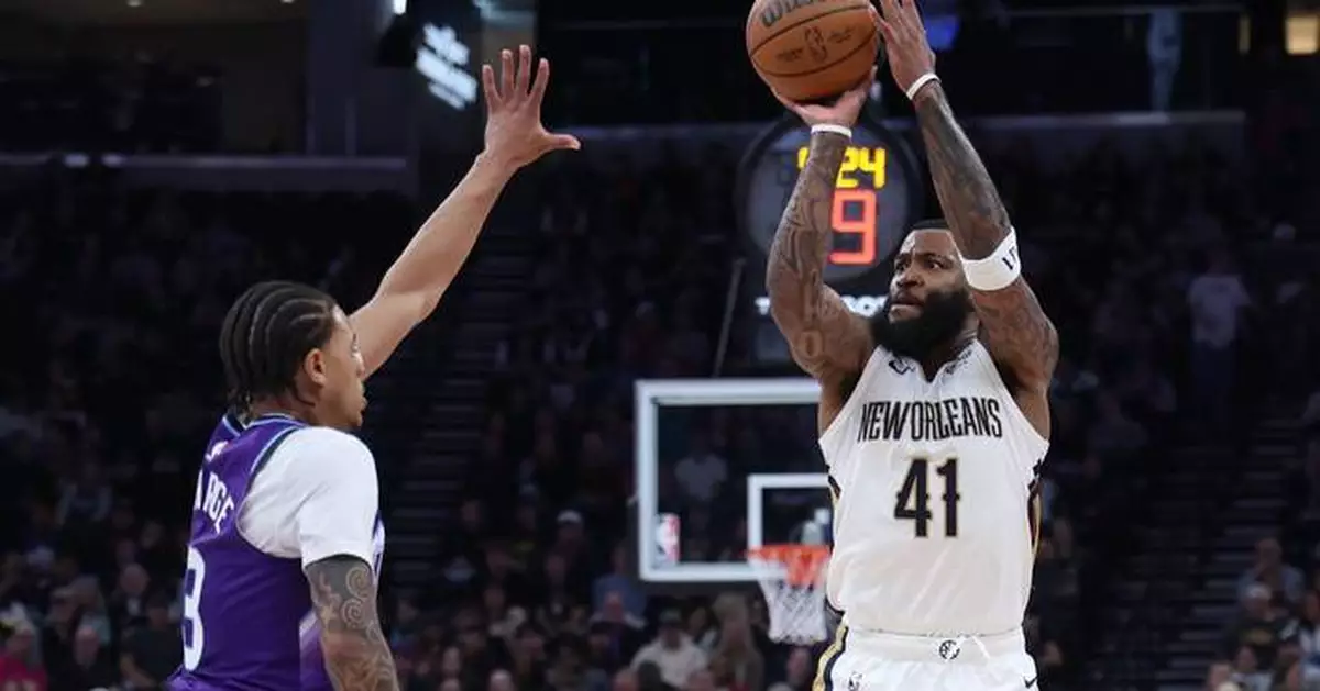 Pelicans beat Jazz 115-105 for 4th straight win after Zion Williamson leaves game with ankle injury