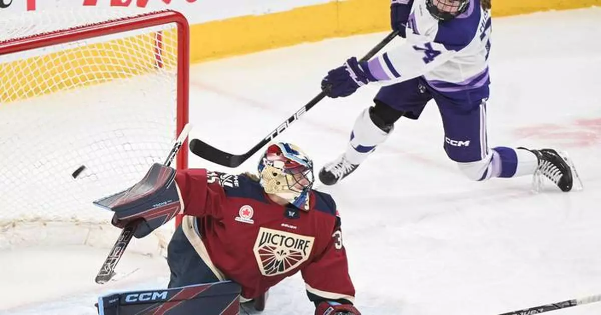 Ann-Renée Desbiens makes 17 saves, Victoire beat Frost 4-0 to take PWHL lead