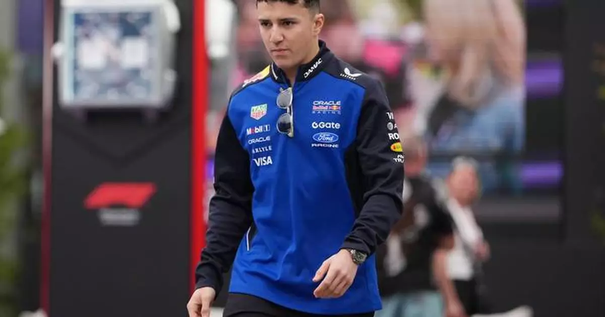 Ahead of F1's 1st race, Red Bull welcomes 21-year-old Hadjar to the hot seat with Verstappen