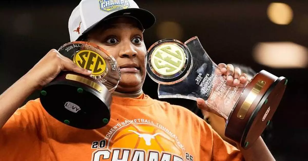 AP women's basketball player of the week is No. 3 Texas' Madison Booker