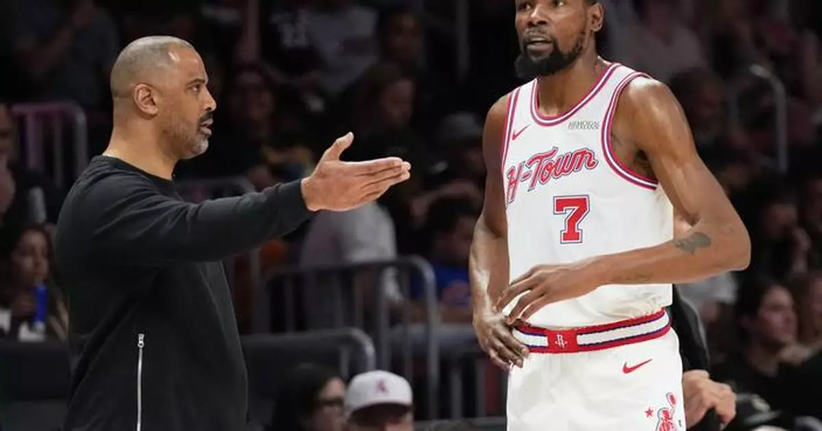 Kevin Durant says a wide-open NBA playoff race is fun. It's hard to argue with that