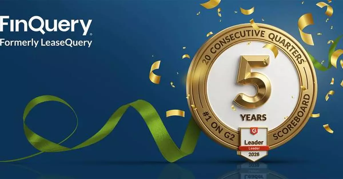 FinQuery Achieves Rare Five-Year Leadership Streak with 20th Consecutive G2 Award