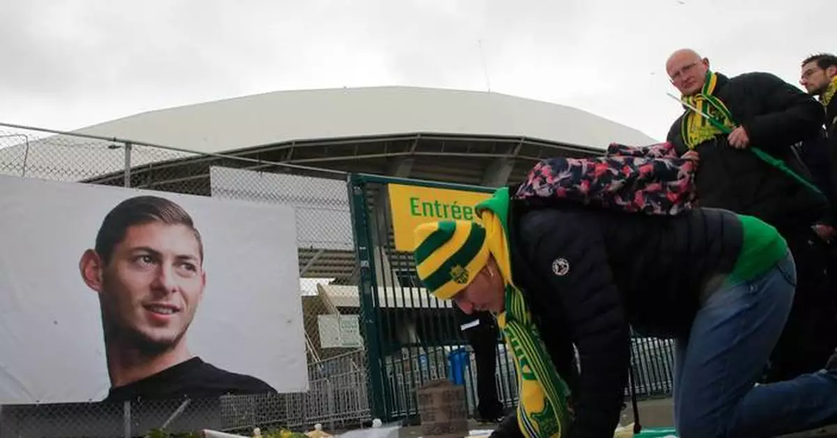 Cardiff seeks $138M compensation from Nantes over Emiliano Sala's plane crash
