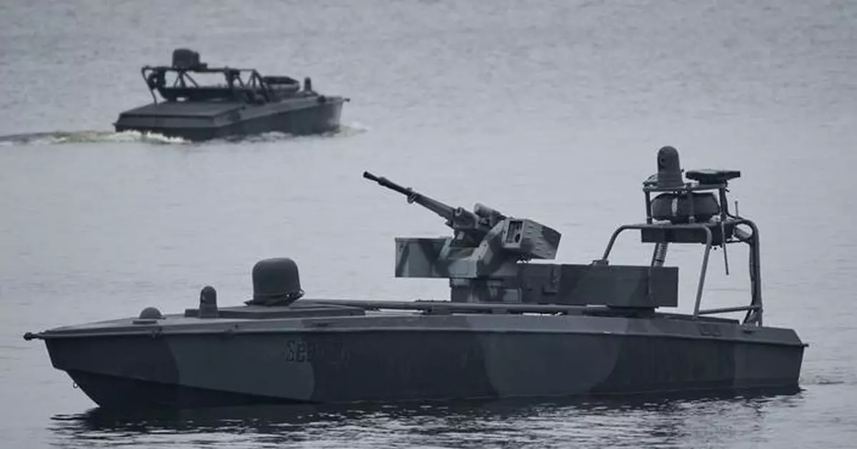 Russia blames Ukrainian sea drones for attacking tanker that sank in the Mediterranean