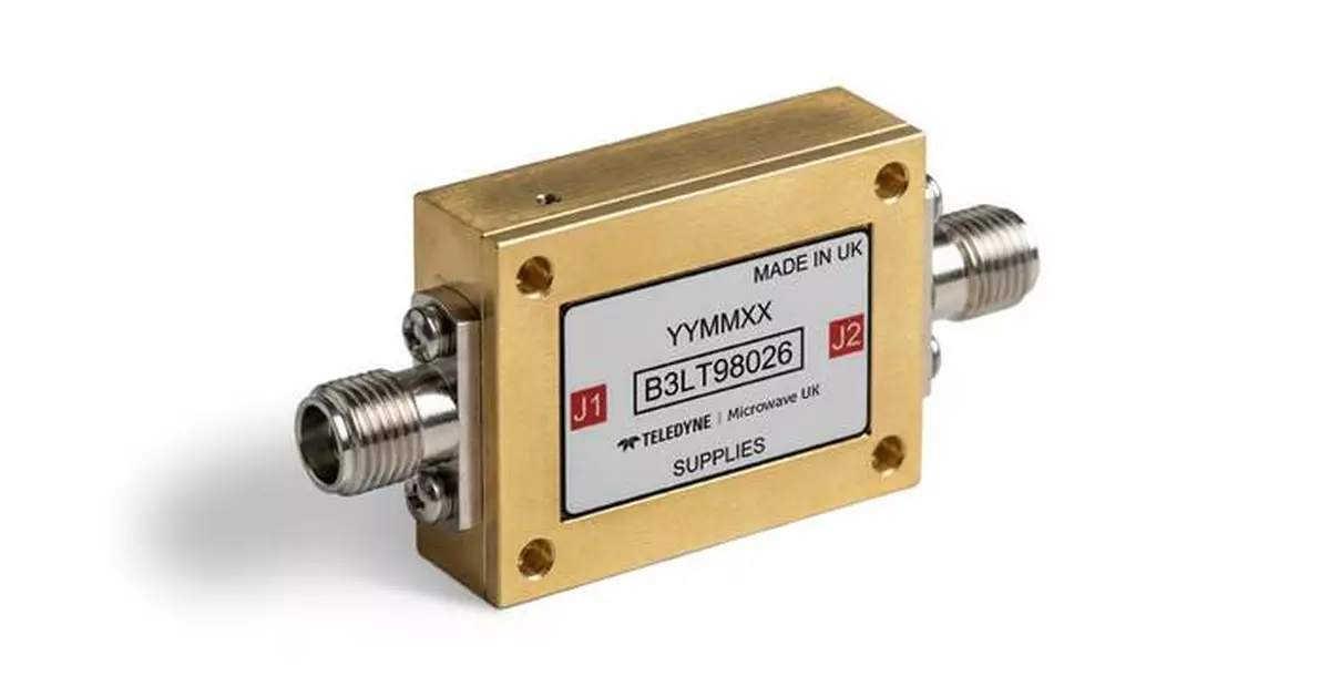 Teledyne Microwave UK Introduces New Wideband Limiter for Advanced Radar Electronic Support Measures and Electronic Warfare Systems