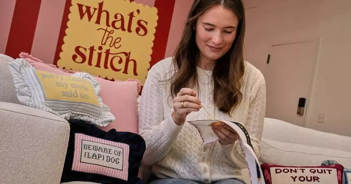 From blacksmithing to needlepoint, young people are embracing ‘grandma hobbies’