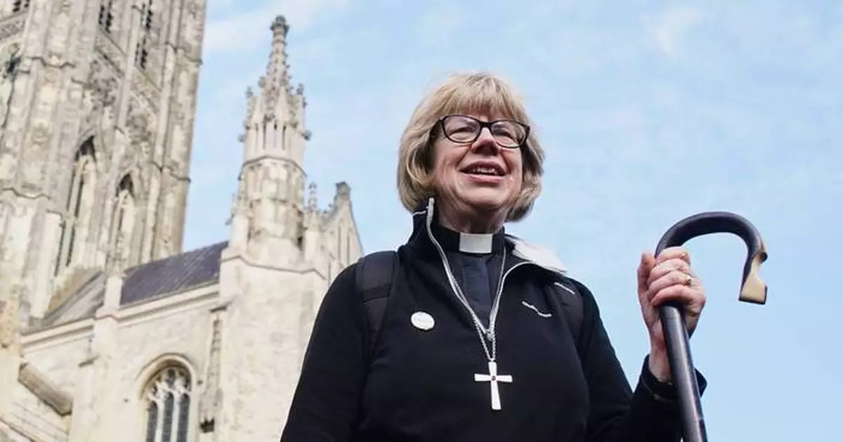 Cancer nurse turned archbishop celebrates election as first woman to lead Church of England