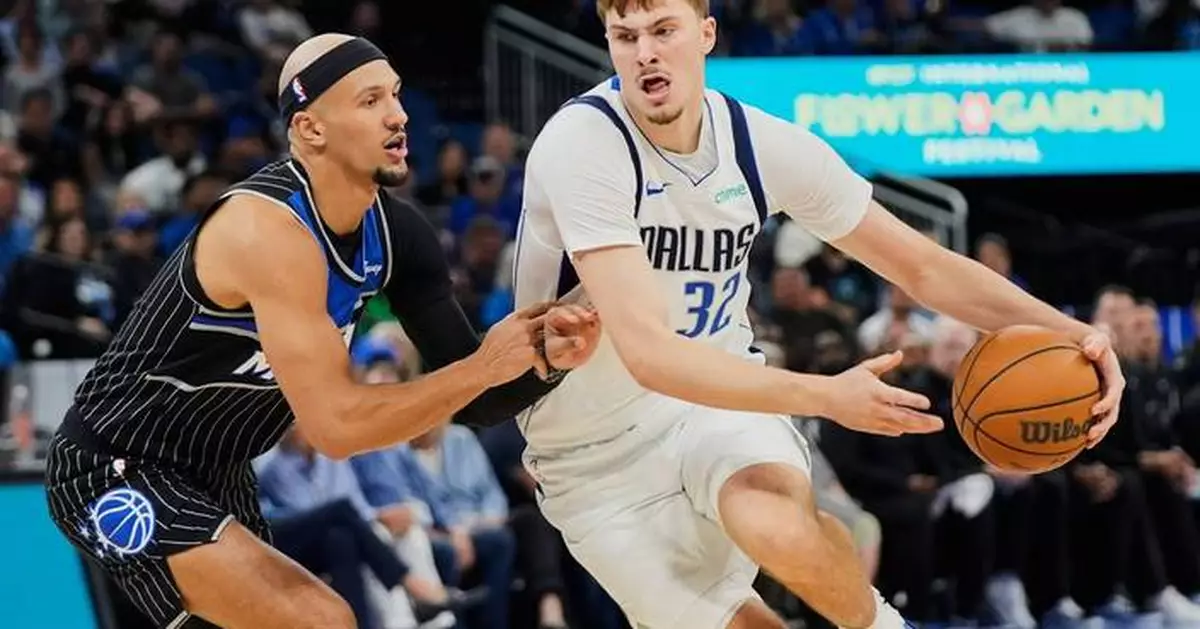 Rookie Cooper Flagg has a mixed return to the Mavericks' starting lineup in loss to the Magic
