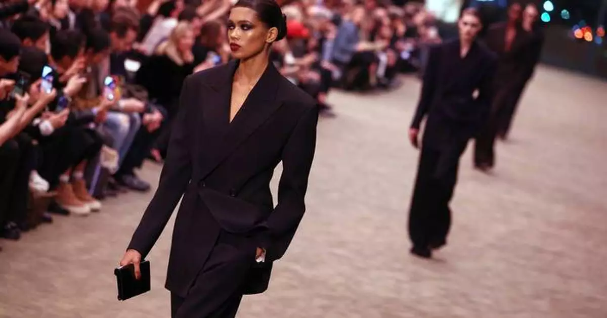 In Paris fashion, skin is in and celebrities rule the runways