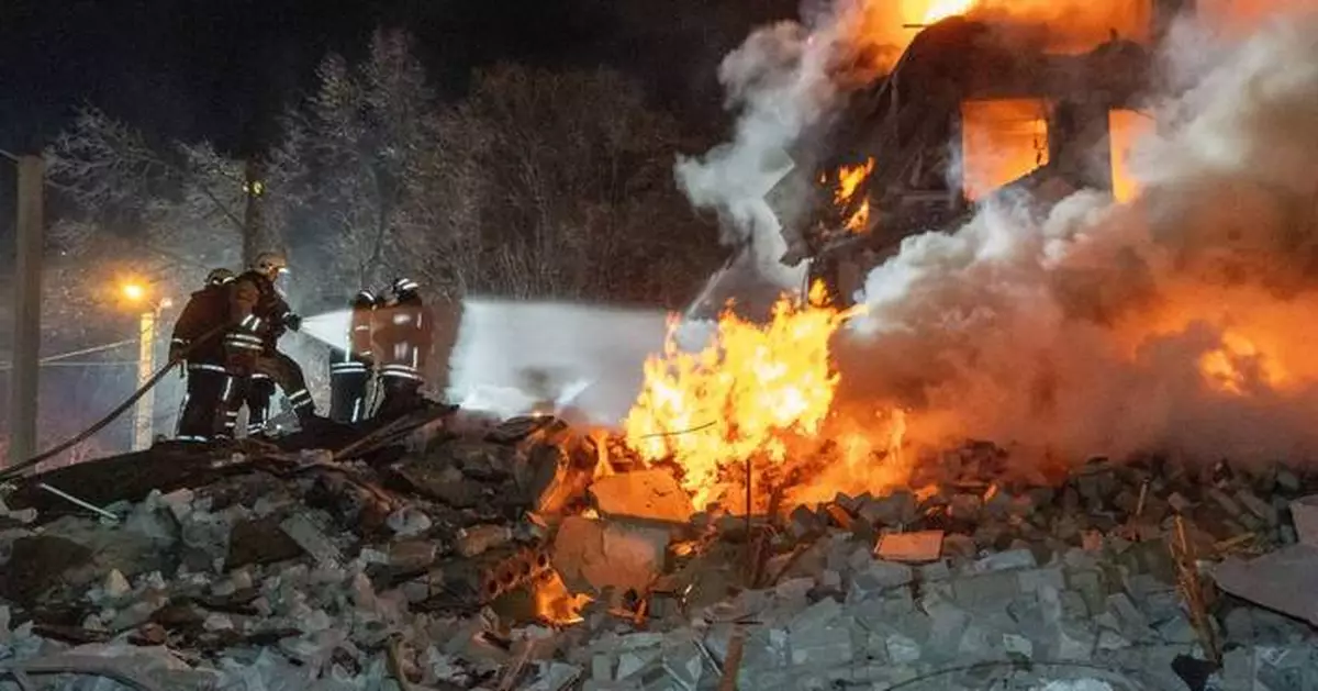 At least 7 killed in Ukraine's Kharkiv as Russian missile hits apartment building