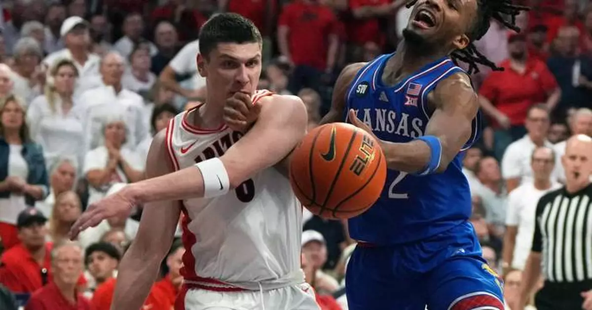Burries scores 20, No. 2 Arizona clinches share of Big 12 title with 84-61 win over No. 14 Kansas