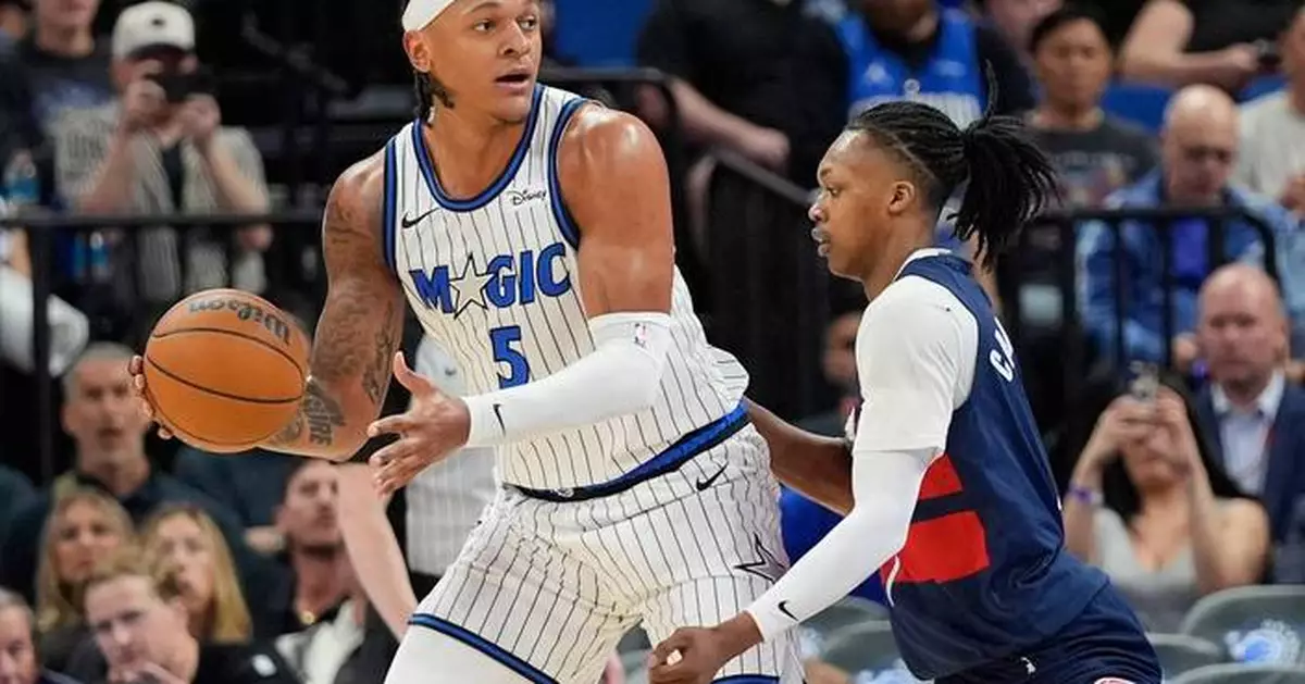 Paolo Banchero matches season high with 37 points as Magic ease past Wizards 126-109