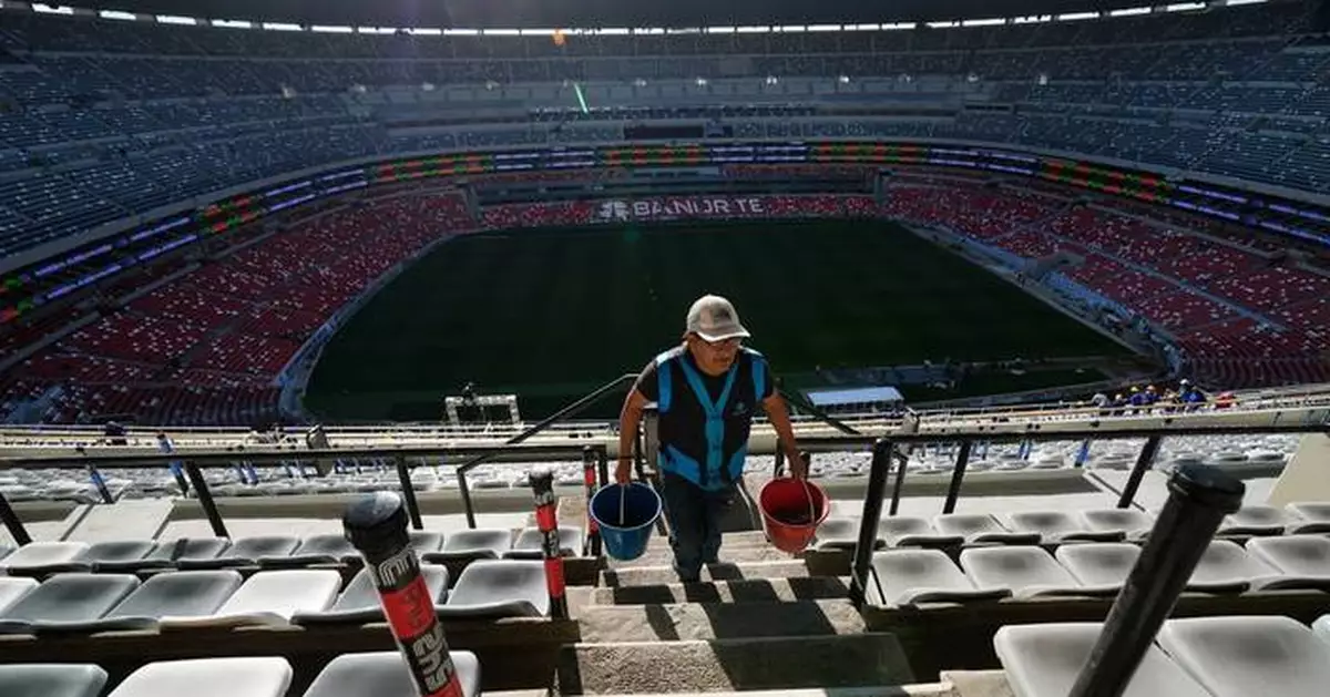 Mexico's iconic Azteca is set to reopen. That's good news for sleep-deprived stadium director