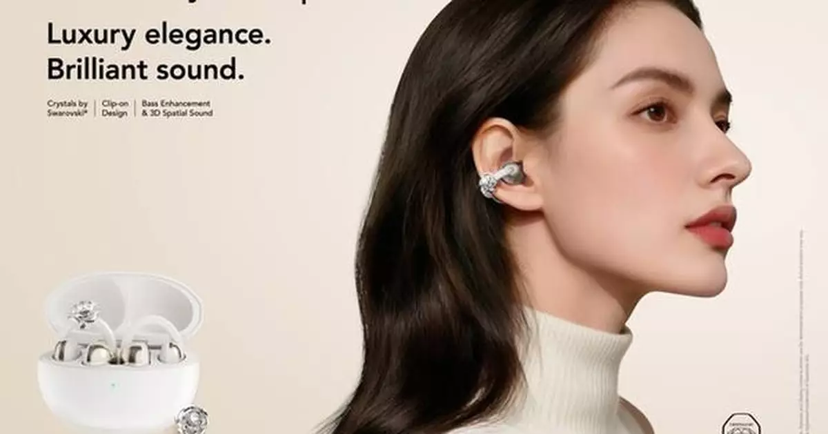 TCL Unveils New TCL CrystalClip Open-Ear Earbuds, with Special Edition Featuring Crystals by Swarovski®
