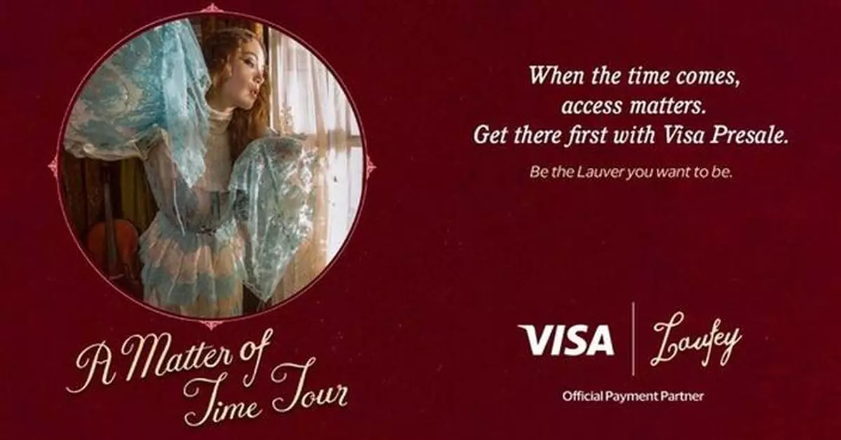 Visa partners with Laufey to spread the magic of travel in Asia Pacific; to be Official Payment Partner for Laufey: A Matter of Time Tour
