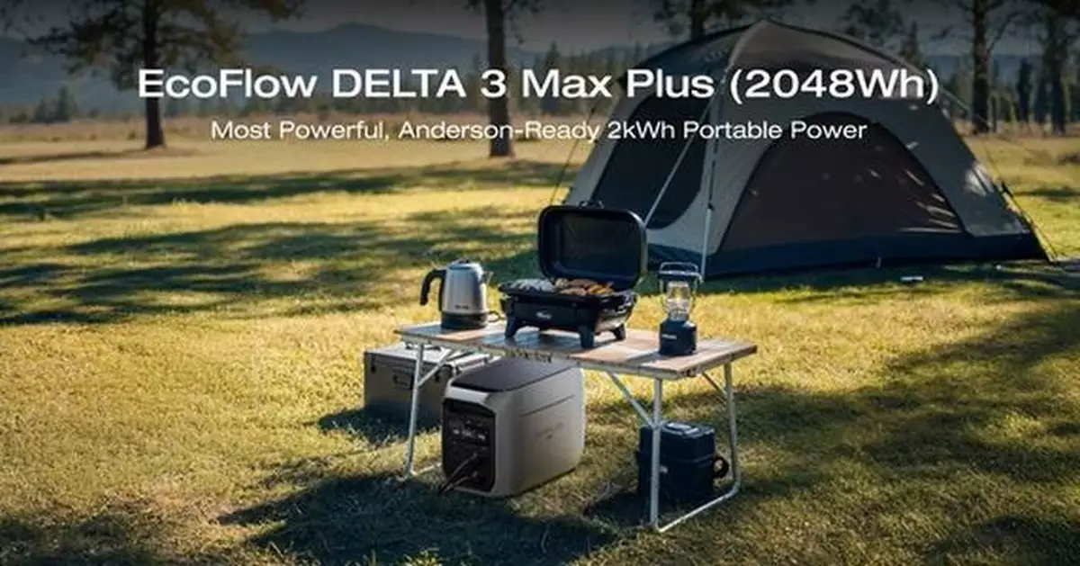 EcoFlow Launches DELTA 3 Max Plus in Australia: Class-Leading 2kWh Portable Power Station with 3000W Output