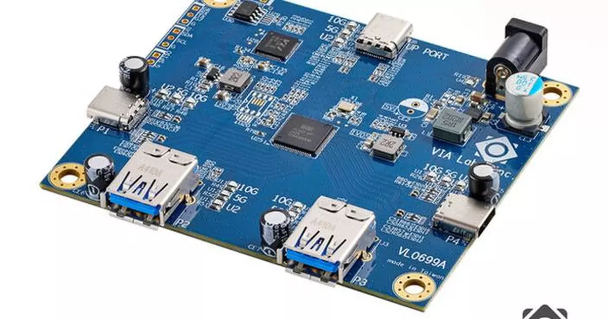 VIA Labs Announces Availability of Industrial-Grade USB 5Gbps and 10Gbps Hub Controllers at Embedded World 2026