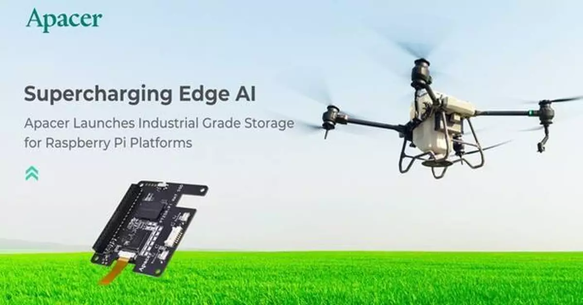 Supercharging Edge AI: Apacer Launches Industrial Grade Storage for Raspberry Pi Platforms