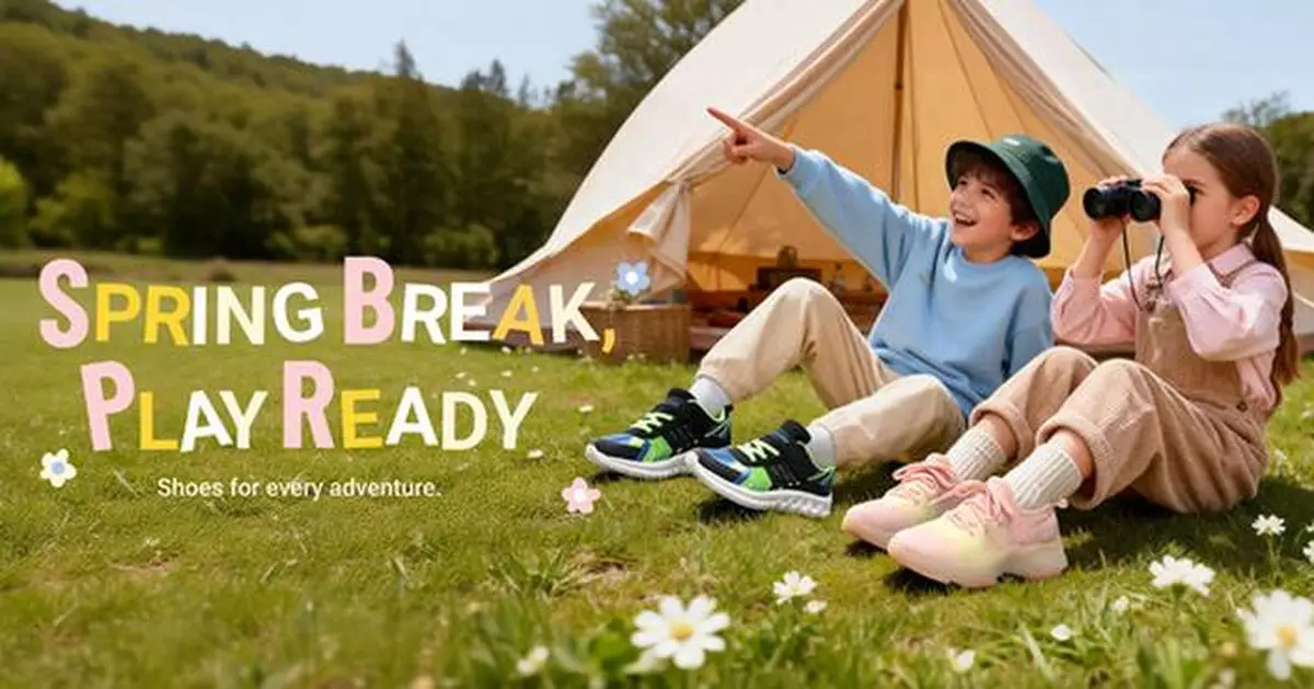 Dream Pairs Kids Launches Spring 2026 Collection Designed for Kids' Every Spring Adventure