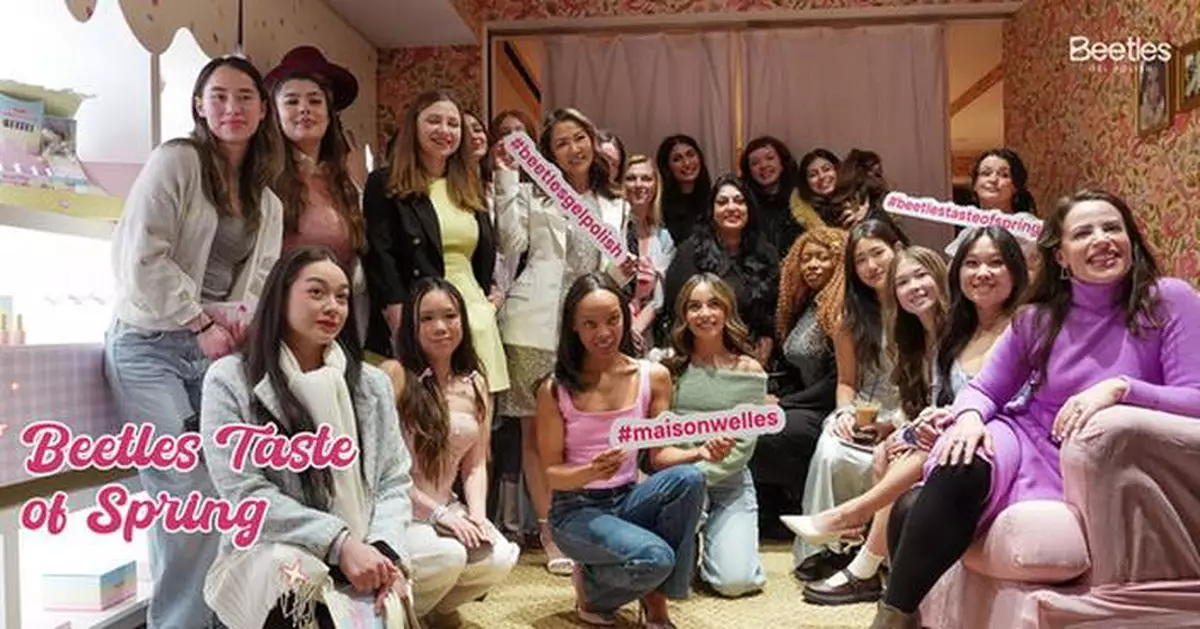 Beetles Gel Polish Brings Experiential Beauty to New York with "Taste of Spring" Immersive Activation