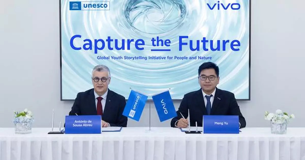 vivo and UNESCO Man and the Biosphere programme Partner to Launch "Capture the Future" Global Youth Storytelling Initiative for People and Nature