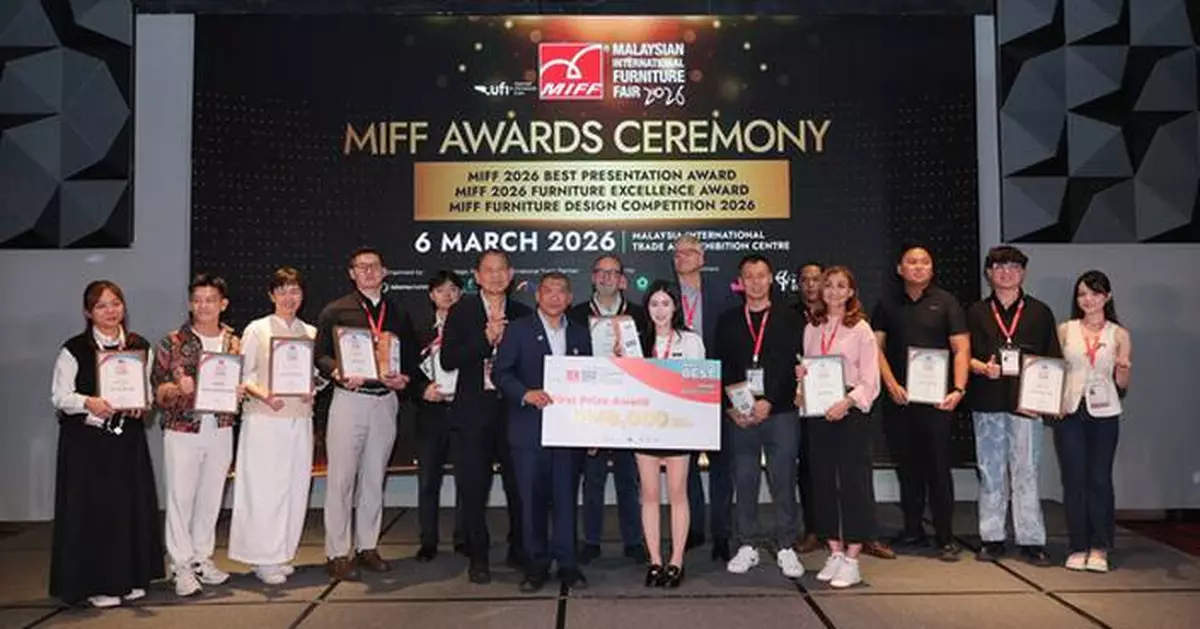 MIFF 2026 AWARDS HONOUR DESIGN EXCELLENCE IN THE FURNITURE INDUSTRY