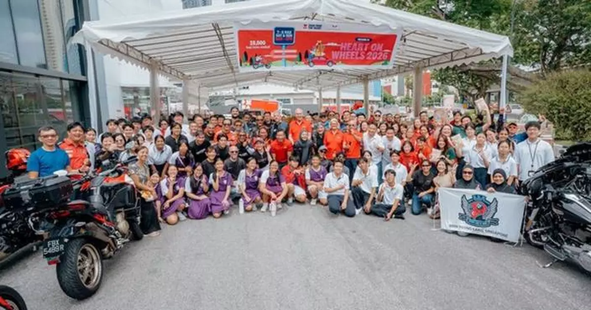 HEART ON WHEELS 2026 Sees Community Come Together to Raise 33,400 Food Items for Families in Need