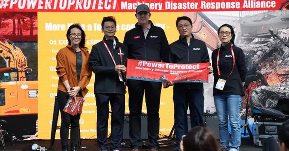 SANY America Launches Community Disaster Response Fund at CONEXPO 2026