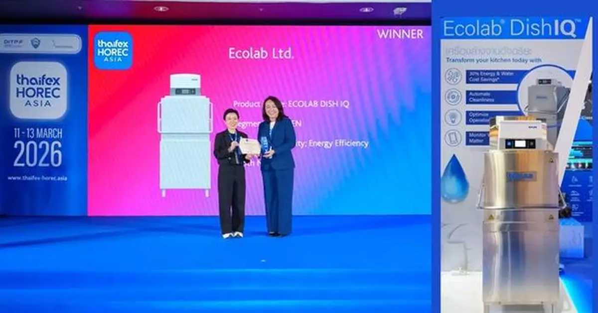 Ecolab Southeast Asia launches intelligent solutions, wins innovation award at THAIFEX - HOREC Asia 2026