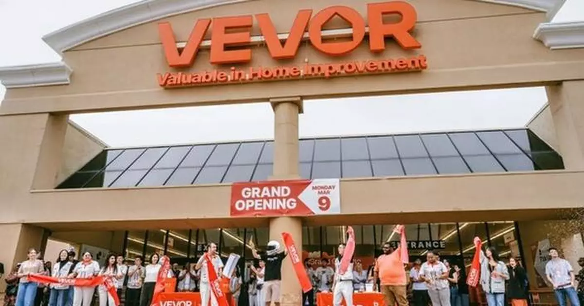 VEVOR Celebrates Global Flagship Store Opening in Houston with Houston Rockets, Redefining Hands-On Retail Experience