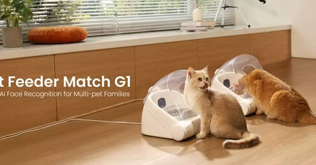 Cheerble Opens Pre-Orders for Match G1 AI Pet Feeder Following CES 2026 Debut